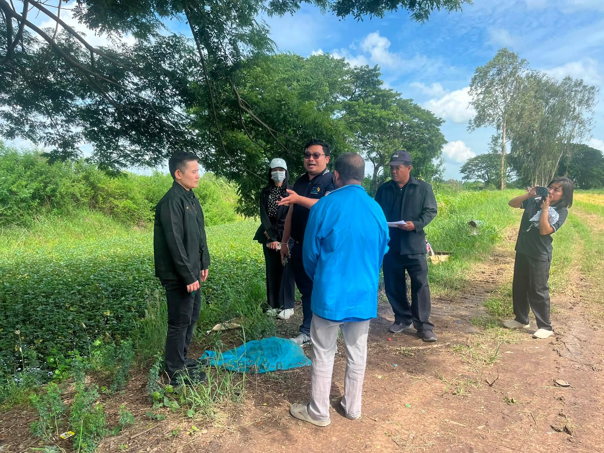 title - ส.ป.ก.อ่างทอง ลงพื้นที่ตรวจสอบแปลงที่ดินที่เสนอขาย ในพื้นที่ตำบลจรเข้ร้อง อำเภอไชโย เพื่อติดตามความก้าวหน้าในการจัดซื้อที่ดินเอกชน